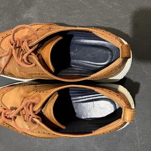 Cole Haan Grand Evolution Shortwing Shoes Mens 9.5 Leather Oxford Comfort OS - Picture 10 of 11